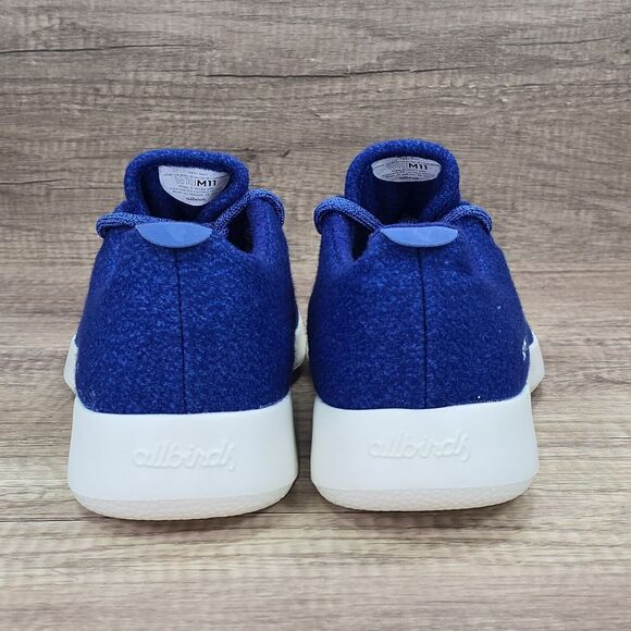 Allbirds Wool Runners Sam's Limited Edition Men's Size 11 Blue Sneakers NEW - Picture 4 of 9